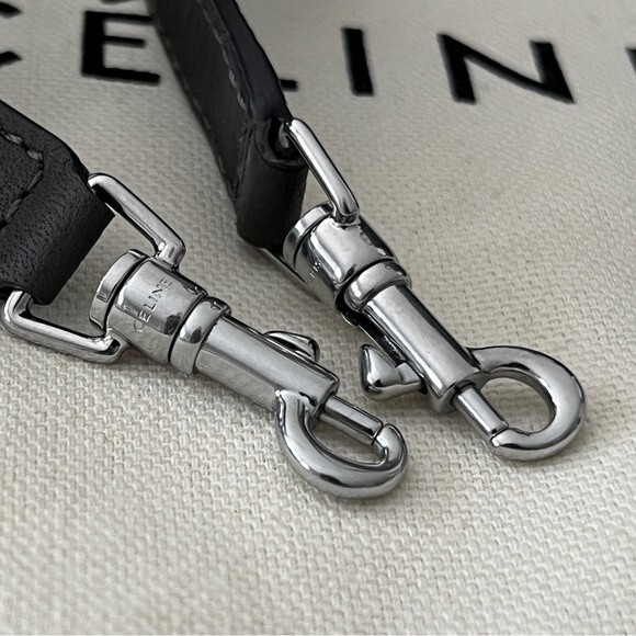 Celine Big Bag Nano Bucket Grey Grained Calfskin - Picture 15 of 16